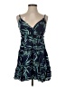Unbranded Tropical Blue Casual Dress Size XS (estimated) - photo 1