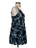 Unbranded Tropical Blue Casual Dress Size XS (estimated) - photo 4