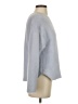 Michelle Mason Solid Blue Pullover Sweater Size S - photo 4
