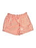 Ann Taylor LOFT Stripes Orange Board Shorts Size S - photo 1