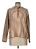 Boden 100% Cotton Stripes Tan Pullover Sweater Size 12 - photo 1
