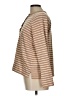 Boden 100% Cotton Stripes Tan Pullover Sweater Size 12 - photo 5