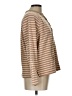 Boden 100% Cotton Stripes Tan Pullover Sweater Size 12 - photo 4