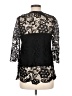 Zara Black 3/4 Sleeve Blouse Size M - photo 2