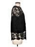 Zara Black 3/4 Sleeve Blouse Size M - photo 4