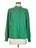 Sézane 100% Polyester Green Long Sleeve Blouse Size EU (FR) 38 / US 6 - photo 1