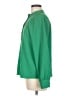 Sézane 100% Polyester Green Long Sleeve Blouse Size EU (FR) 38 / US 6 - photo 5