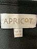 APRICOT Solid Black Cocktail Dress Size M - photo 7