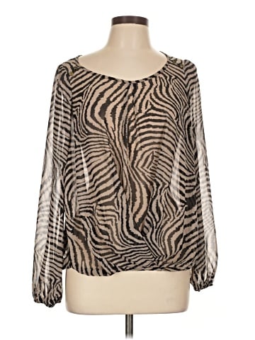 Timing Long Sleeve Blouse (view 1)