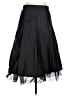 Samuel Dong Solid Black Formal Skirt Size L - photo 1