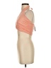 Final Touch Orange Sleeveless Blouse Size S - photo 5
