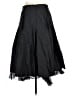Samuel Dong Solid Black Formal Skirt Size L - photo 2