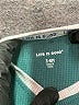 Life Is Good Color Block Teal Long Sleeve Onesie Size 3-6 mo - photo 3