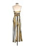 J for Justify Stripes Yellow Jumpsuit Size S - photo 2
