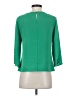 Amanda Uprichard 100% Polyester Green 3/4 Sleeve Blouse Size P (petite) - photo 2