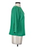 Amanda Uprichard 100% Polyester Green 3/4 Sleeve Blouse Size P (petite) - photo 4
