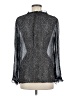 Jigsaw Polka Dots Silver Long Sleeve Blouse Size 8 - photo 2