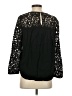Joie 100% Rayon Black Long Sleeve Blouse Size S - photo 2