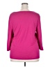 Old Navy Pink 3/4 Sleeve Top Size 2X - photo 2