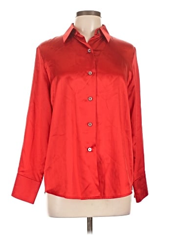 Linda Allard Ellen Tracy Long Sleeve Blouse (view 1)