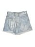 Zara Blue Denim Shorts Size 2 - photo 1