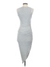 Assorted Brands Solid Gray Casual Dress Size S - photo 2