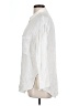 Zara Basic Ivory Long Sleeve Button-Down Shirt Size L - photo 5