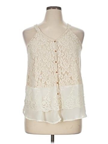 Rewind Sleeveless Blouse (view 1)