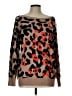 Chico's Animal Print Brown Pullover Sweater Size Lg (2) - photo 1