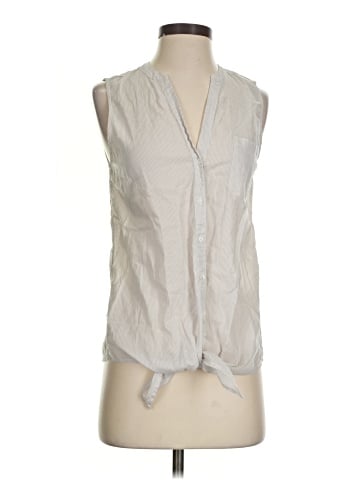 Joie Sleeveless Button-Down Shirt (view 1)