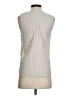 Joie 100% Cotton Gray Sleeveless Button-Down Shirt Size XS - photo 2