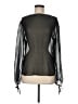 Unbranded Black Long Sleeve Blouse Size M (estimated) - photo 1
