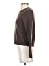 Zara 100% Lana Wool Brown Wool Pullover Sweater Size S - photo 5