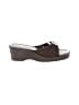 Donald J Pliner Solid Brown Sandals Size 7 - photo 1