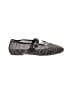 Camila Coelho Animal Print Gray Black Flats Size 8 - photo 1