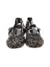 Camila Coelho Animal Print Gray Black Flats Size 8 - photo 2