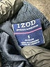 IZOD 100% Polyester Solid Blue Black Casual Skirt Size 8 - photo 3