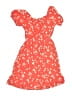 Walking on Sunshine 100% Polyester Hearts Orange Dress Size S (youth) - photo 1