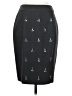 Ann Taylor Graphic Gray Formal Skirt Size 0 - photo 1