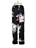 Flora Nikrooz Floral Black Casual Pants Size M - photo 2