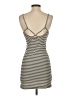 Final Touch Stripes Tan Casual Dress Size S - photo 2