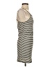 Final Touch Stripes Tan Casual Dress Size S - photo 4
