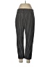 Elle Houndstooth Black Casual Pants Size 10 - photo 1