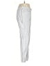 Chico's Stripes Silver Casual Pants Size Med (1) - photo 4