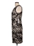Jennifer Lopez Animal Print Brown Cocktail Dress Size 12 - photo 5