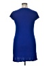 Unbranded Solid Blue Casual Dress Size XL - photo 2
