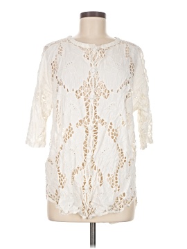 Bali Emerald Design 3/4 Sleeve Blouse