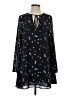 LUCCA 100% Polyester Black Casual Dress Size XS - photo 1