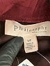 Philosophy Republic Clothing Burgundy Jacket Size S - photo 6