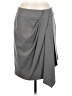 Grace Elements Solid Gray Formal Skirt Size 6 - photo 1